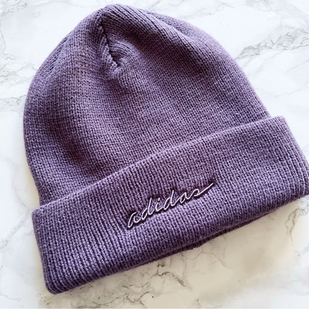 Adidas script beanie hat